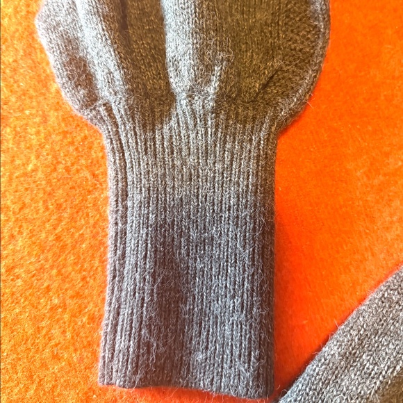 Zara gray cable knit long sleeve soft dress NWOT - Picture 4 of 13